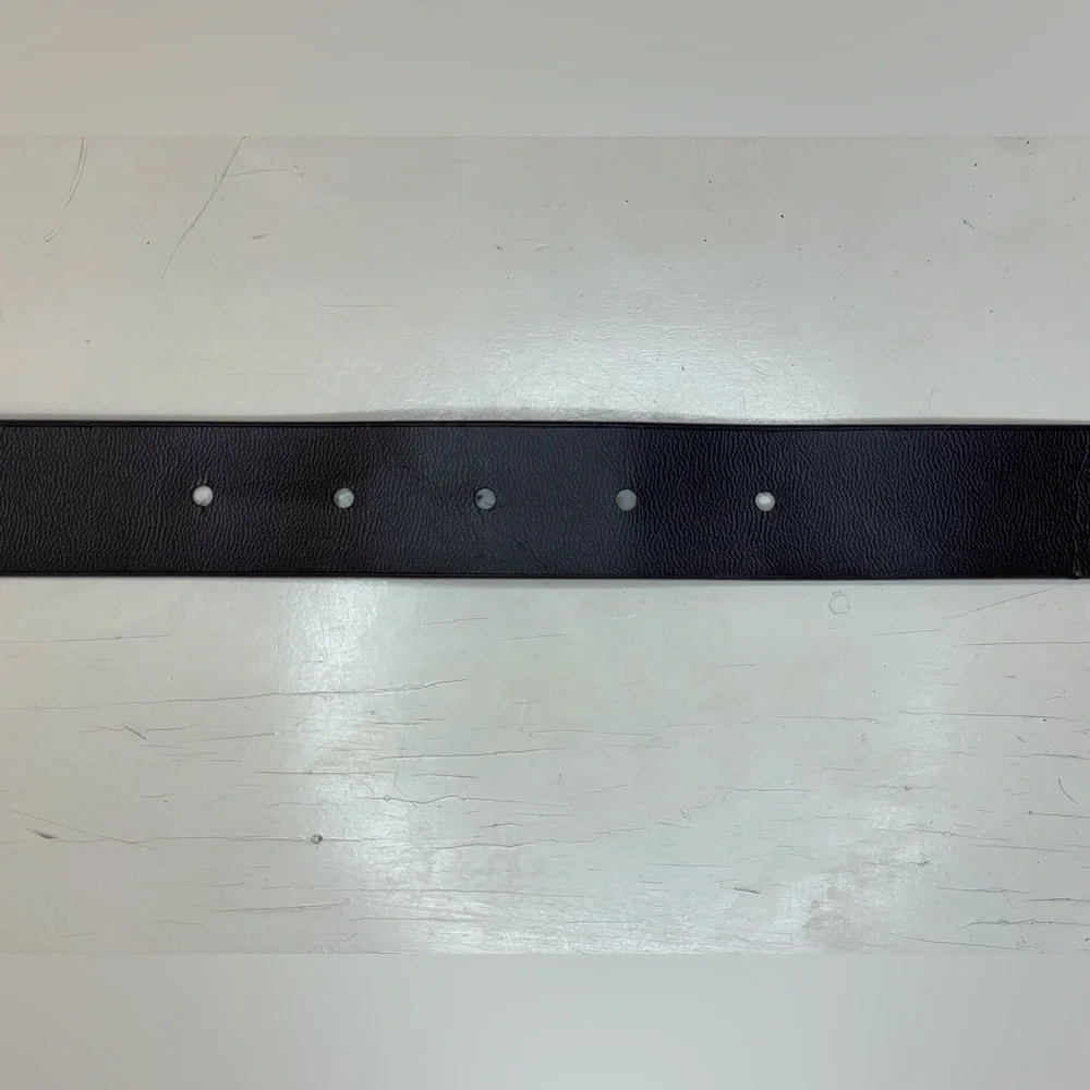Michael Kors Women’s Dark Brown Belt with Gold‎ Buckle Size XL
